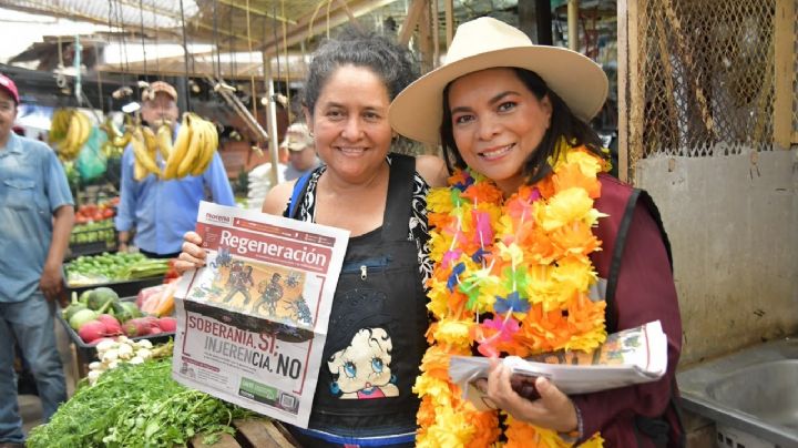 Beatriz Mojica y Las Crucitas cierran filas con Claudia Sheinbaum
