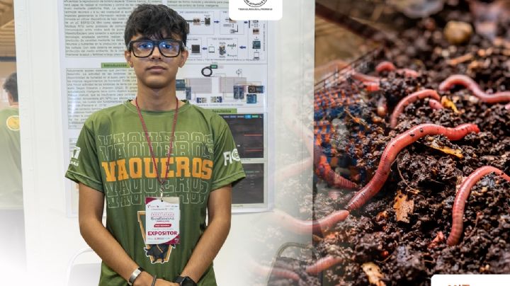 Estudiante de la UAT desarrolla prototipo con IA para optimizar la lombricultura a bajo costo