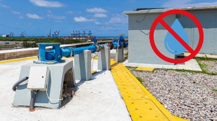 Estas 3 colonias del puerto de Veracruz podrían quedarse sin agua este jueves 30 de julio