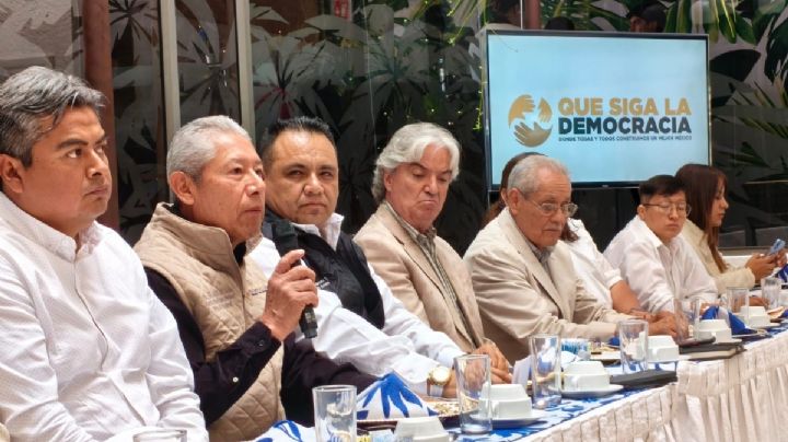 Reaparece Víctor Osmind en Que Siga la Democracia, anuncia impugnación ante el INE