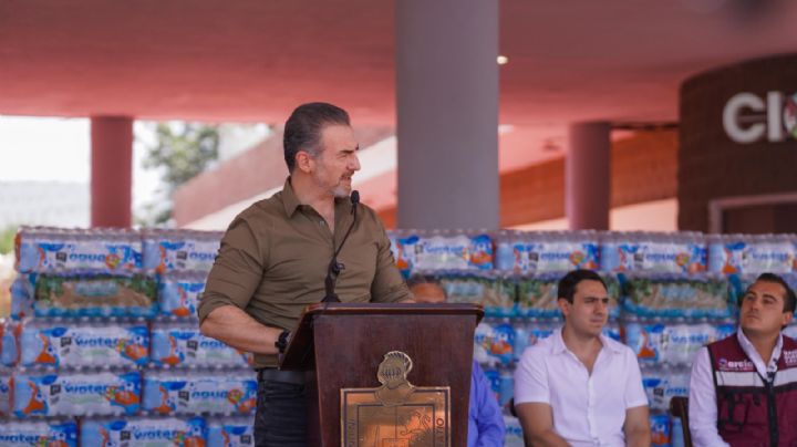 Monterrey envía apoyo por desabasto de agua a municipio de García