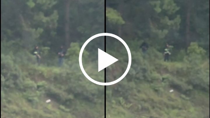 VIDEO: Captan a sujetos armados en Cumbres de Maltrata; esto se sabe