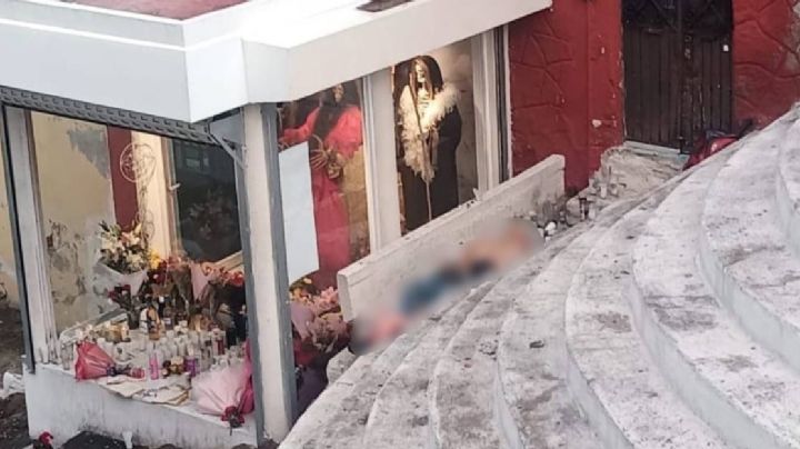 Asesinan a joven junto a altar de la Santa Muerte en la colonia Industrial en León