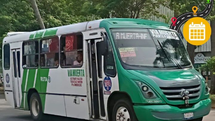 Obras viales en Boca del Río: estos camiones cambiarán su ruta a partir de agosto