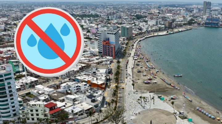 Estas 22 colonias de Veracruz no tendrán agua este viernes 31 de julio, informa Grupo MAS