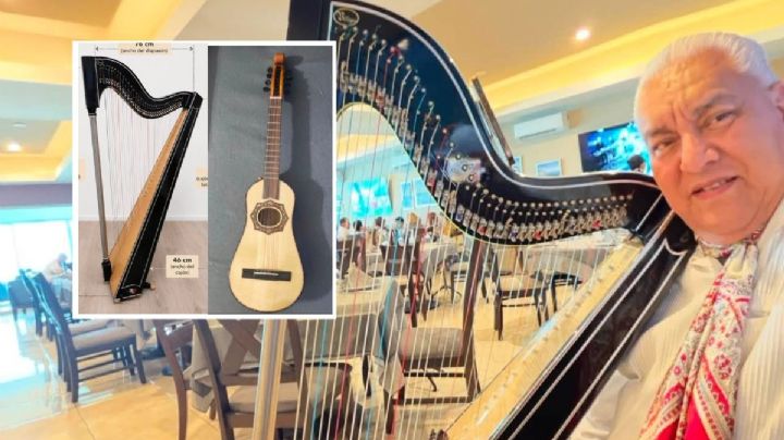 Roban instrumentos a Delfino Guerrero, músico de Veracruz; pide apoyo para recuperar arpa y jarana
