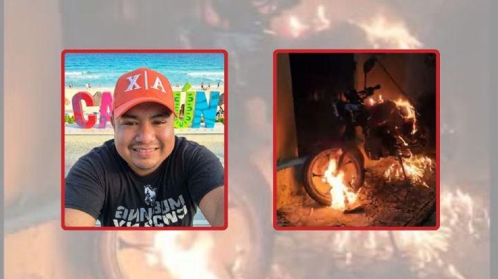 Le queman motocicleta a reportero de Ixtacomitán, Chiapas; culpa al alcalde