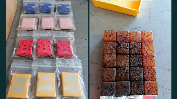 Gomitas de marihuana en el Aeropuerto de Toluca; así fue el decomiso