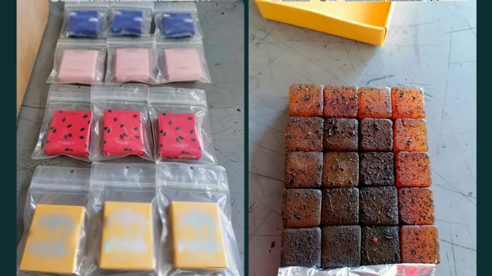 Gomitas de marihuana en el Aeropuerto de Toluca; así fue el decomiso