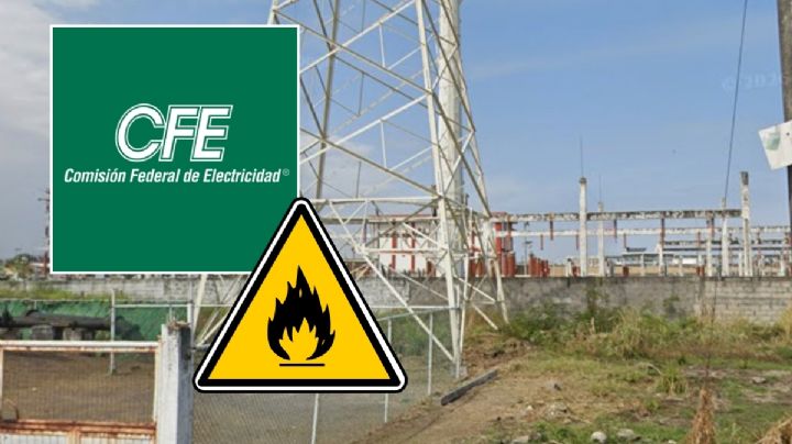 Esto dijo CFE sobre el incendio en la subestación del fraccionamiento Floresta, en Veracruz