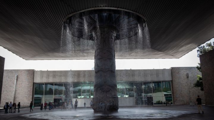Lluvias provocan filtración de agua en Museo de Antropología