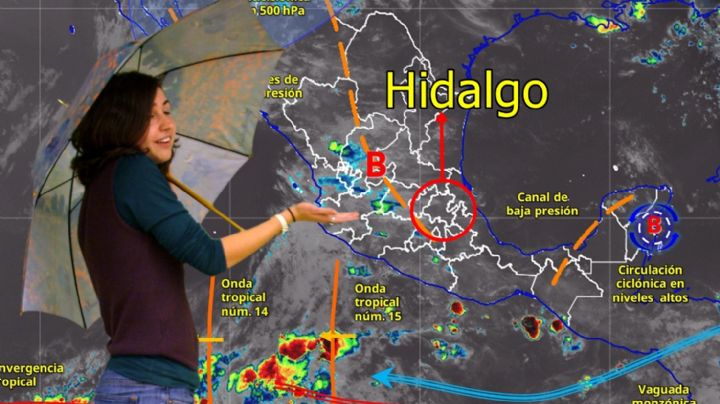Este lunes 6 de julio, casi todo Hidalgo experimentará lluvia y tormenta eléctrica