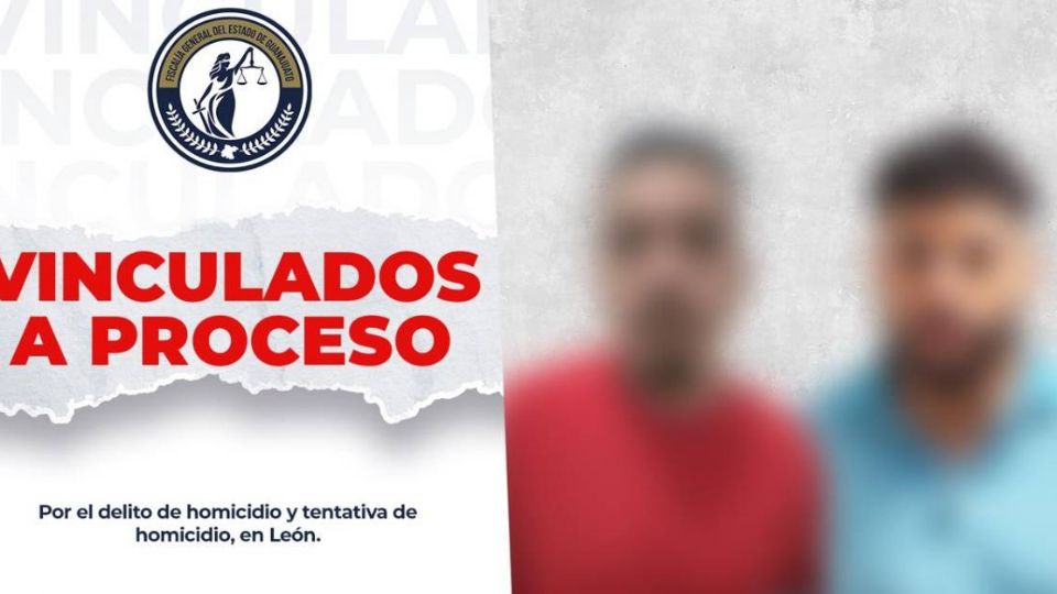 Iván Ramón y Adrián Ismael, presuntos responsables de los delitos de homicidio en agravio de dos mujeres y tentativa de homicidio de una tercera víctima.