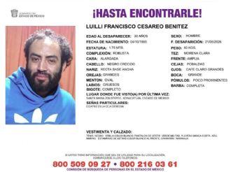 Caso Luilli Francisco Cesáreo: hombre desapareció tras abordar un autobús rumbo a CDMX