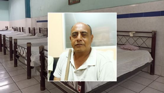 José Luis, con trabajo pero sin casa, vive en albergue de Veracruz desde hace 17 años