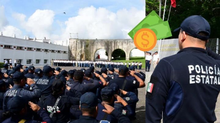 Así puedes ser policía estatal de Veracruz con sueldo de más de 20 mil pesos mensuales