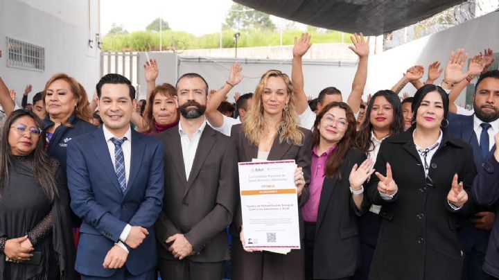 Ratifica Huixquilucan certificación nacional de sus centros de rehabilitación contra las adicciones