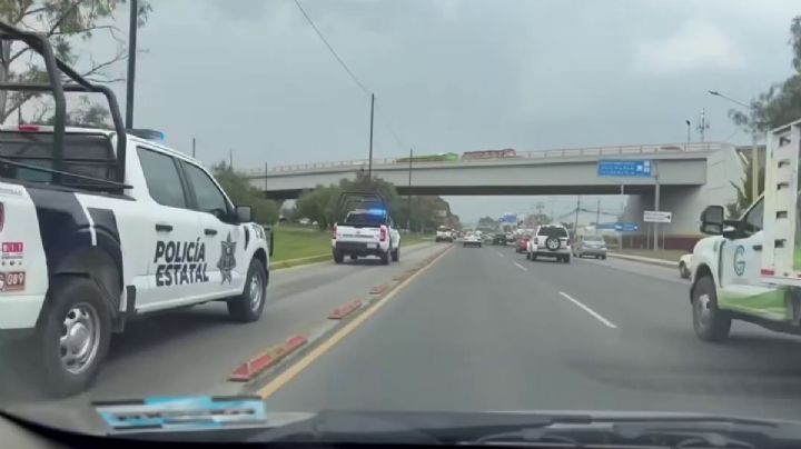Fuerte movilización policial en Pachuca la tarde de este martes, tras homicidio de un hombre | VIDEO