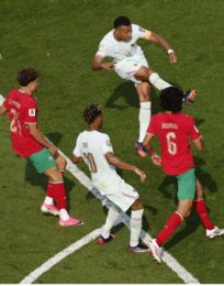 Foto descriptiva de: Francia le aguó la fiesta a Marruecos y avanza a semifinal; espera a España o Bélgica