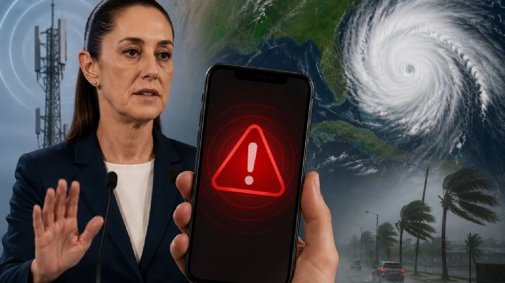 Alerta telefónica para huracanes; la medida que alista Sheinbaum ante la llegada de El Niño