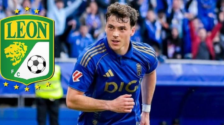 Ajax, Elche y La Coruña buscan a Fede Viñas, delantero del Club León, que juega en el Real Oviedo