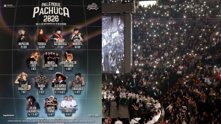 ¡Conoce las fechas y costos del Palenque Pachuca 2026! Estos son los artistas confirmados