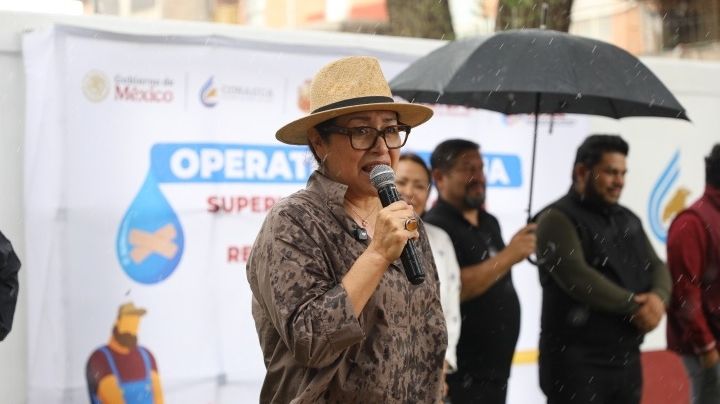 Azucena Cisneros pone en marcha pozo Las Fuentes; beneficia a más de 40 mil vecinos