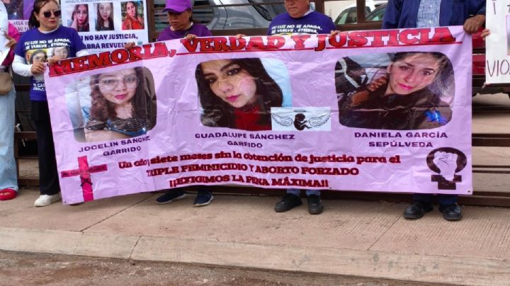 Feministas denuncian exclusión de testimonios en juicio por triple feminicidio en Santiago Tulantepec