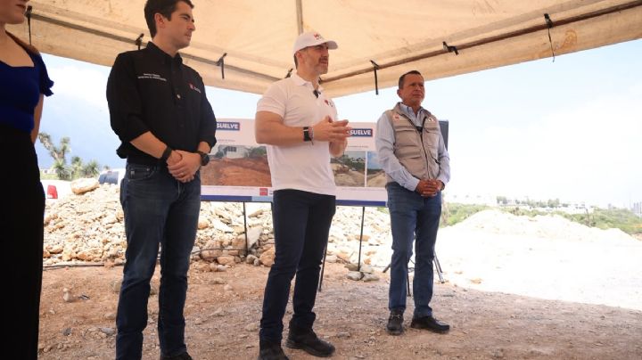Supervisa Adrián de la Garza el Circuito Vial Poniente, conectará Monterrey con García