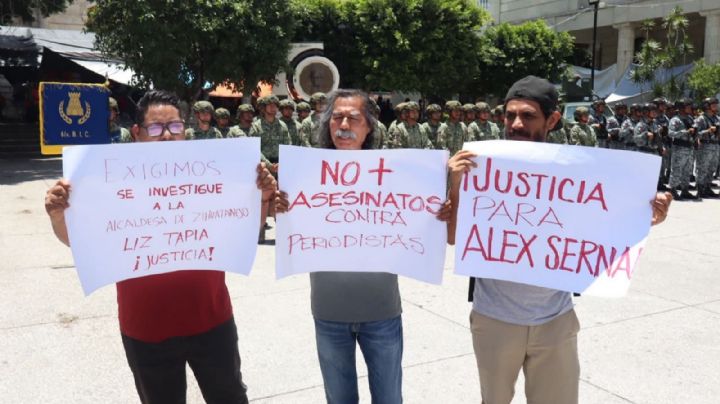 ¡Con Claudia sigue impune asesinato de periodistas!