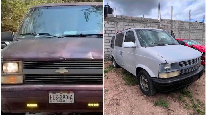 Camioneta robada en Ixmiquilpan aparece repintada
