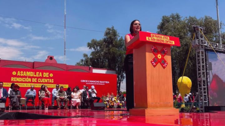Circe Camacho destaca avances en seguridad, obras y programas sociales en Xochimilco