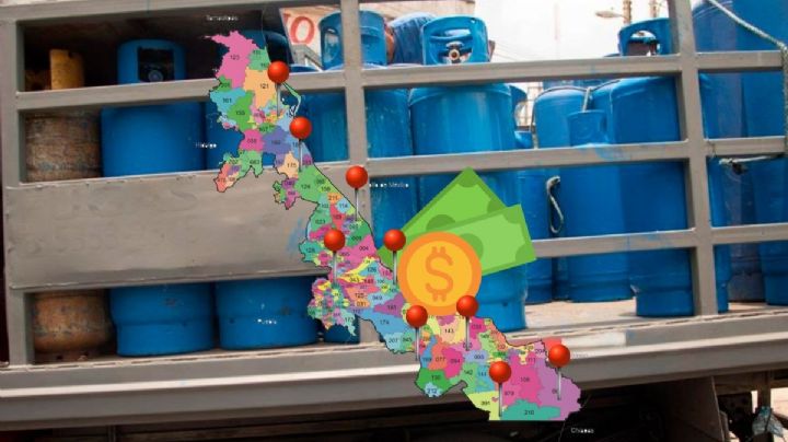 Esto costará el gas LP en Veracruz la primera semana de agosto