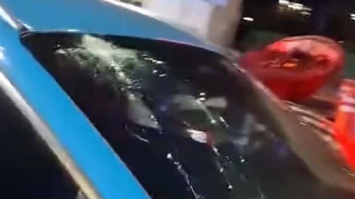 Apedrean coches en la autopista de cobro Silao-Guanajuato, fueron 9 vehículos dañados