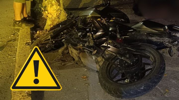 Identifican a José Eduardo, motocliclista falleccido en Río Blanco tras derrapar