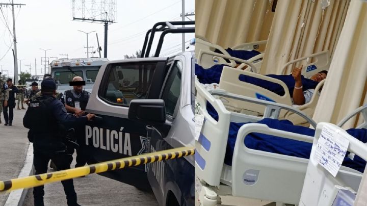 “Tengo suerte de estar vivo", Alan sobrevivió al disparo de un guardia de PanAmericano en Veracruz