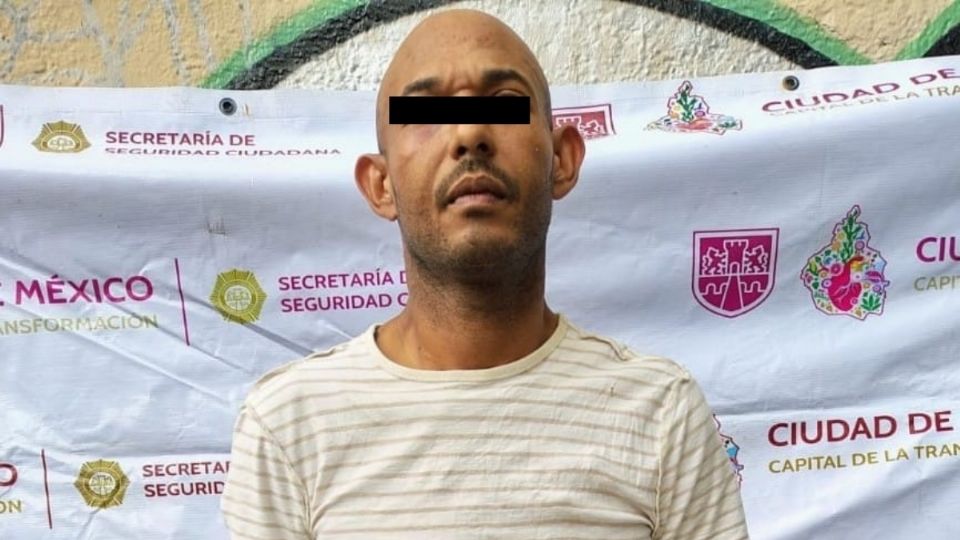 Yosthan fue detenido en la colonia Un hogar para nosotros, alcaldía Miguel Hidalgo, y se le internó en el Reclusorio Oriente.