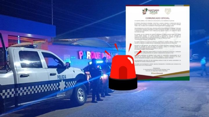 Balean a 2 elementos de Santiago Tuxtla; agresores viajaban en carro con calcomanías de policías