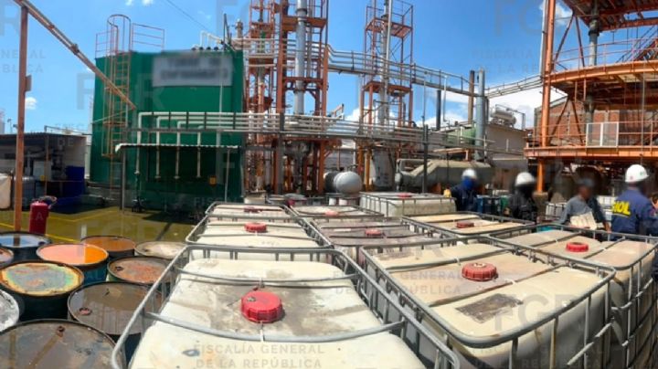 Golpe al huachicol: FGR asegura 456 mil litros de hidrocarburo en Tizayuca en operativo federal