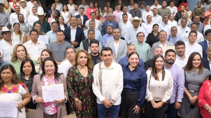 El Congreso de Veracruz entregó 156 Distintivos de Excelencia en Planeación Municipal
