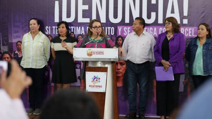 Ecatepec inicia la Cruzada Violeta 360 para enfrentar la violencia familiar
